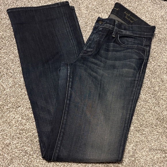 7 For All Mankind High Rise Boot Cut Jeans - Picture 1 of 6
